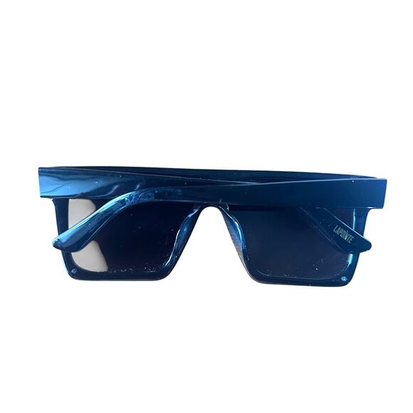 LAPOINTE LA-Sunglass Thick Frame Sunglasses Black - Picture 3 of 6
